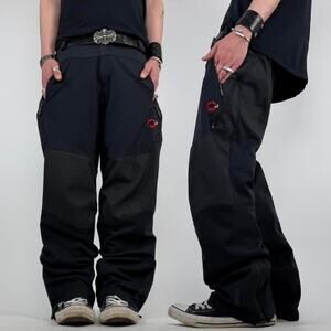 Vintage y2k tech wear baggy wide leg skater archive cargo pants